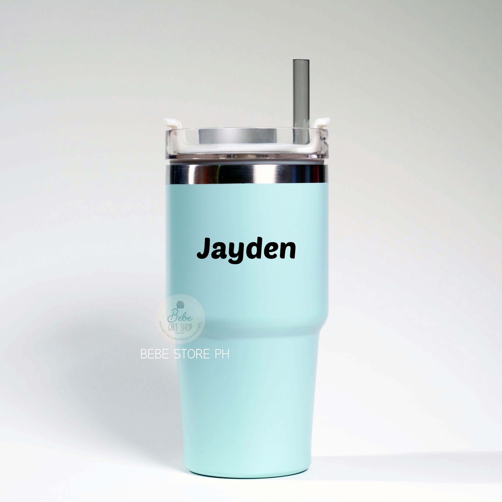 PERSONALIZED NAME Tyeso 304 Stainless steel Vacuum Tumbler Cup Water ...