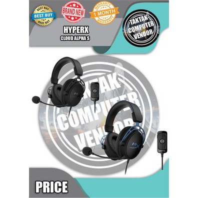 Hyperx Cloud Alpha S Gaming Headset Shopee Philippines