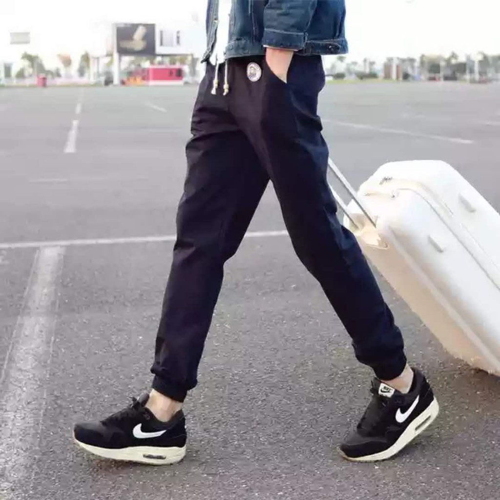 jogger pants with vans