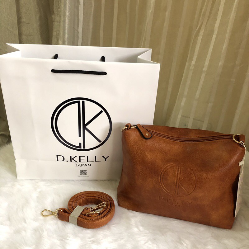 Original Japan D Kelly Crossbody Bag With Paper Bag Shopee Philippines