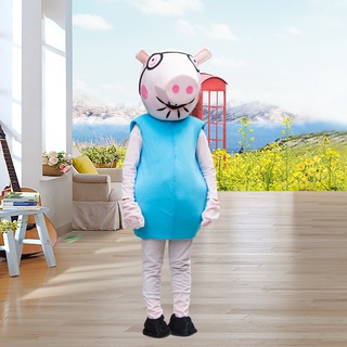 Peppa Pig Family Anime Mascot Cosplay Costume for Adult Halloween Christmas Easter Carnival Birthday #2