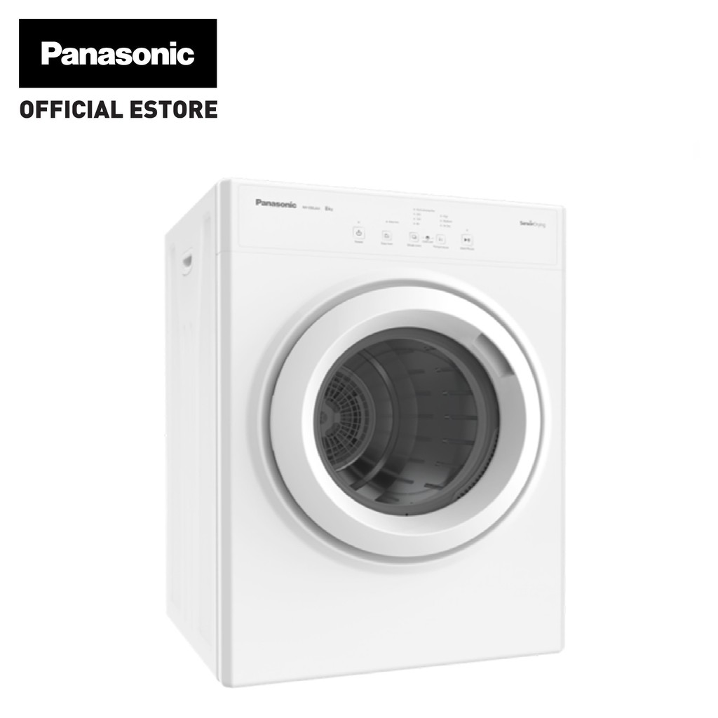 Panasonic NHE80JA1WPH 8.0 Kg Front Load Tumble Electric Vented Dryer