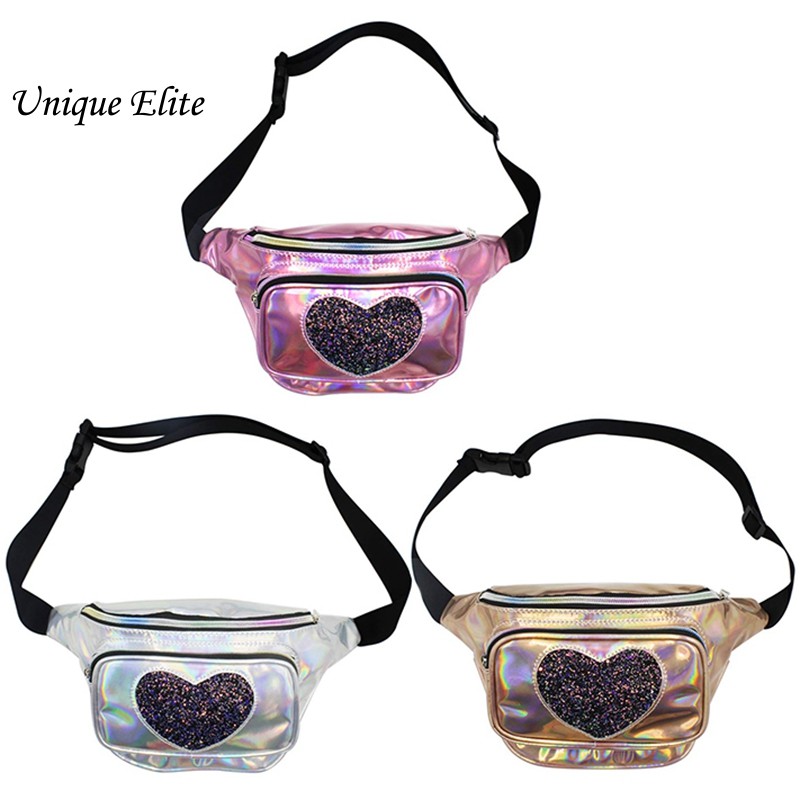 iridescent waist pack