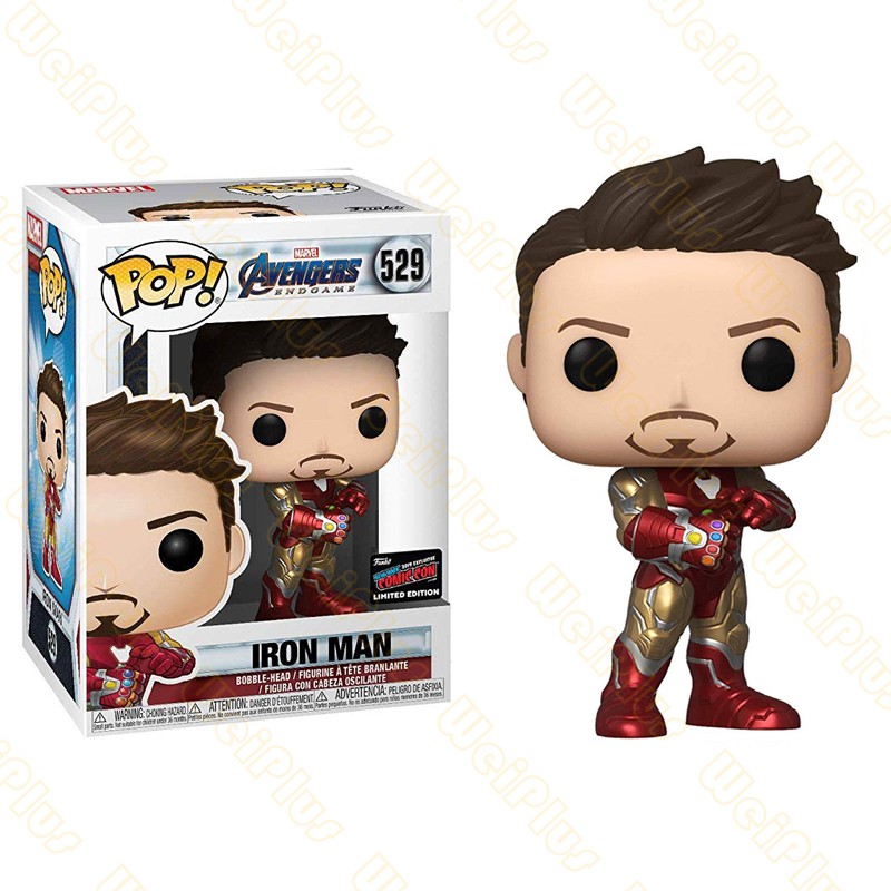 iron man with infinity gauntlet pop