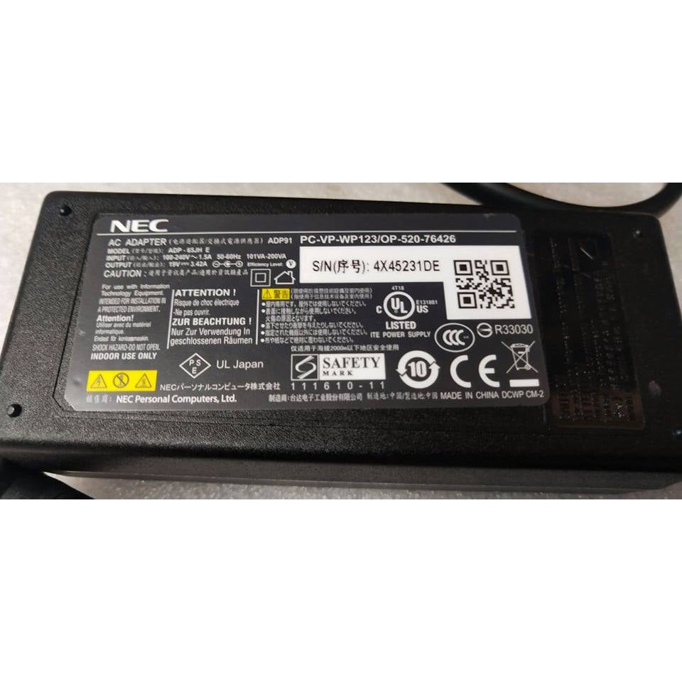 Nec Adaptor Charger Adp 65jh E Supplier Price Shopee Philippines