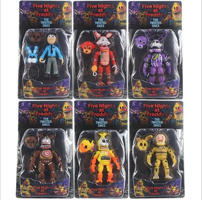 5 Pcs Set Five Nights At Freddy Fnaf Bonnie Foxy Freddy Fazbear Bear Figurines Doll Kid Gift Shopee Philippines