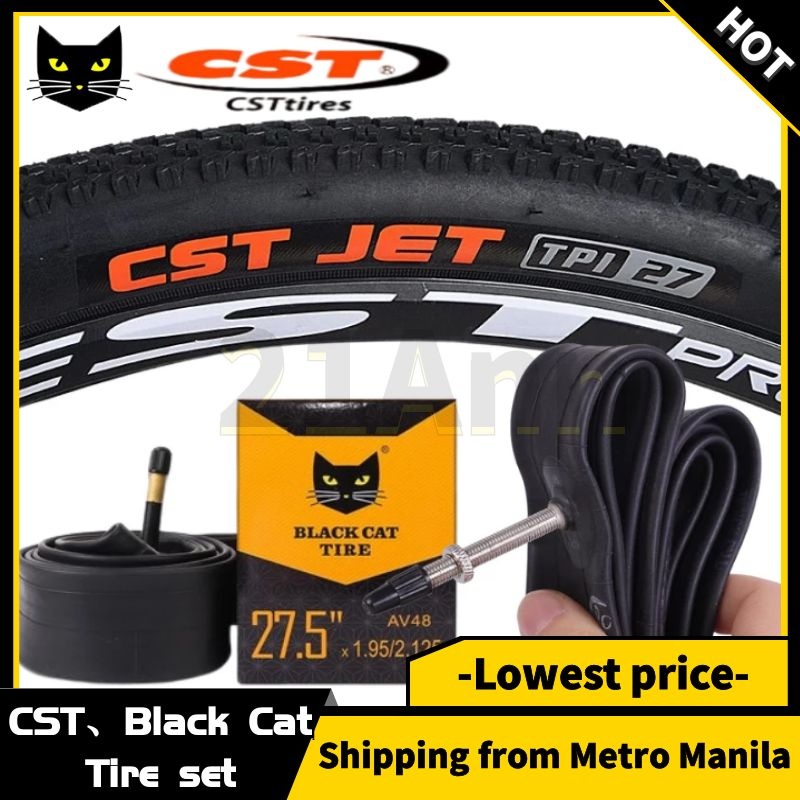 CST JET With inner tube Tire Set 26/27.5/29/2.1 27TPI MTB Bicycle Tires
