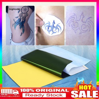 10 Sheets Tattoo Stencil Transfer Paper Thermal Tracing Body Art Supply Shopee Philippines