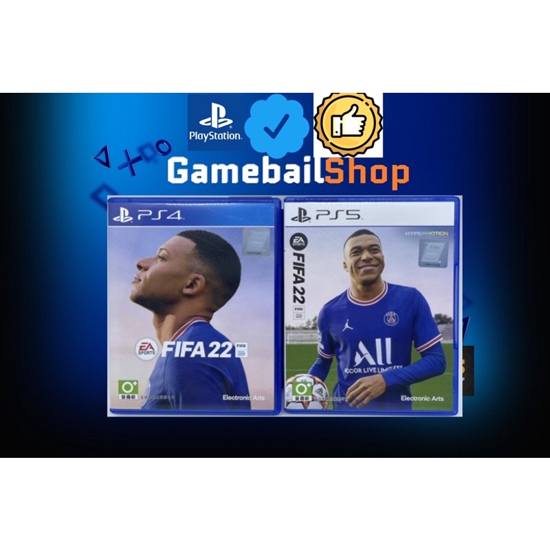 Ps4 / PS5 Game Fifa 22 Fifa22 Fifa 2022 (Reg 3 Asian / English) Game Cassette BD PS4 PS5