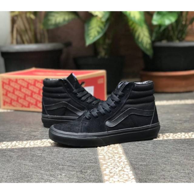Vans Sk8 Full Black Import HQ Shopee Philippines