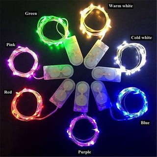 2M 20 LEDS Battery Power Operated LED String Light Waterproof Copper Cable Wire FairyLight CBL20 #8