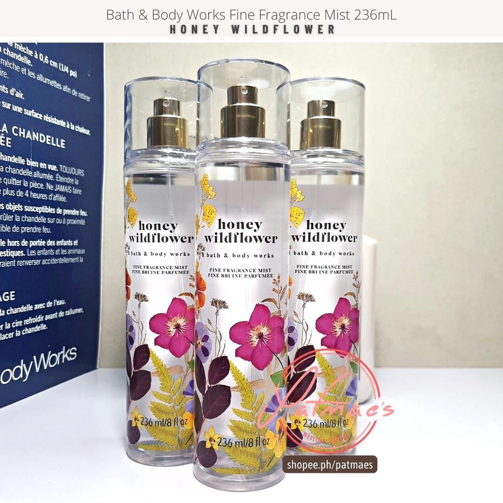 Honey Wildflower Crisp Pear Wild Honey Fine Fragrance Mist 236ml By