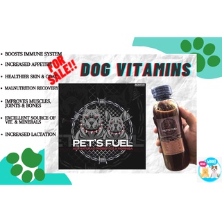 PETS FUEL Moringa & Probiotic Pet Supplement, Dog and Cat Vitamins 350ml safe for pets anti Pulgas