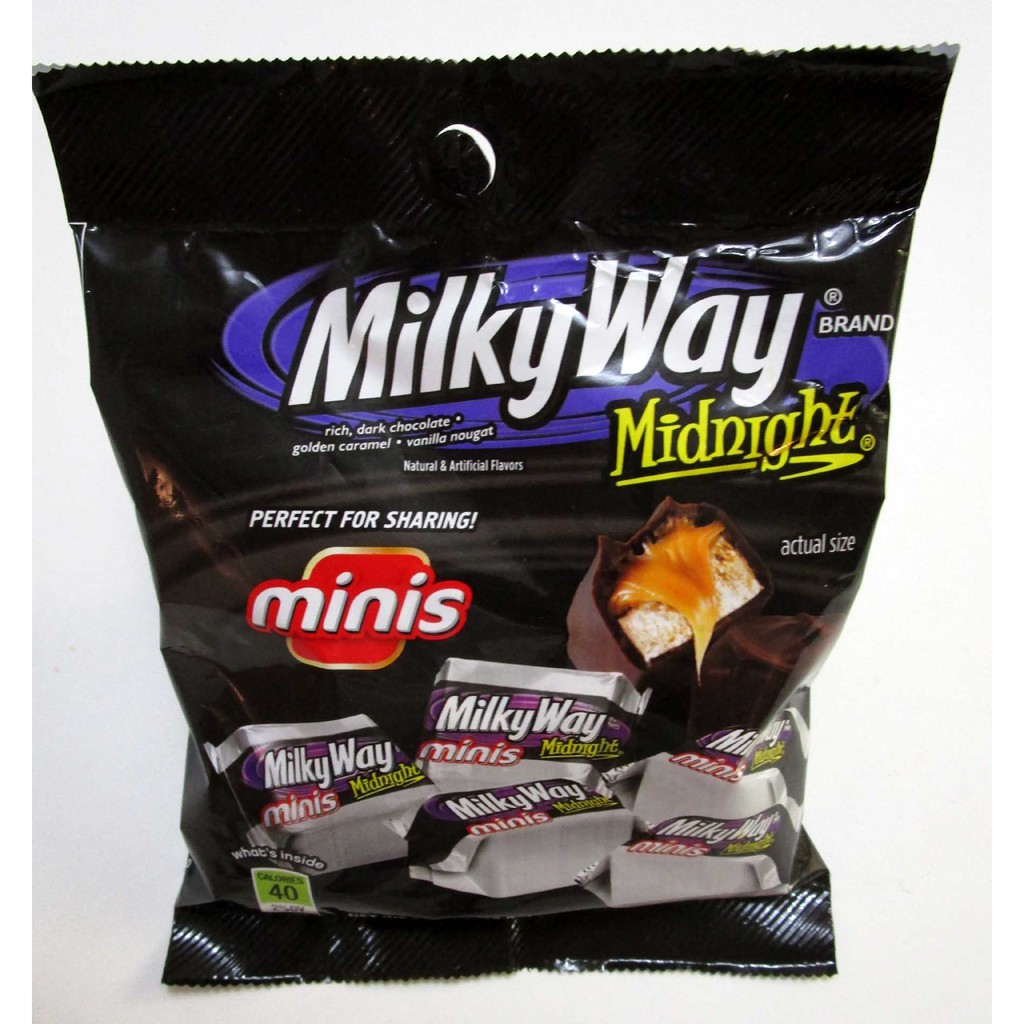 MILKY WAY MIDNIGHT MINIS SMALL BAG (82grams) | Shopee Philippines