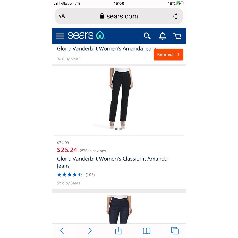 sears gloria vanderbilt