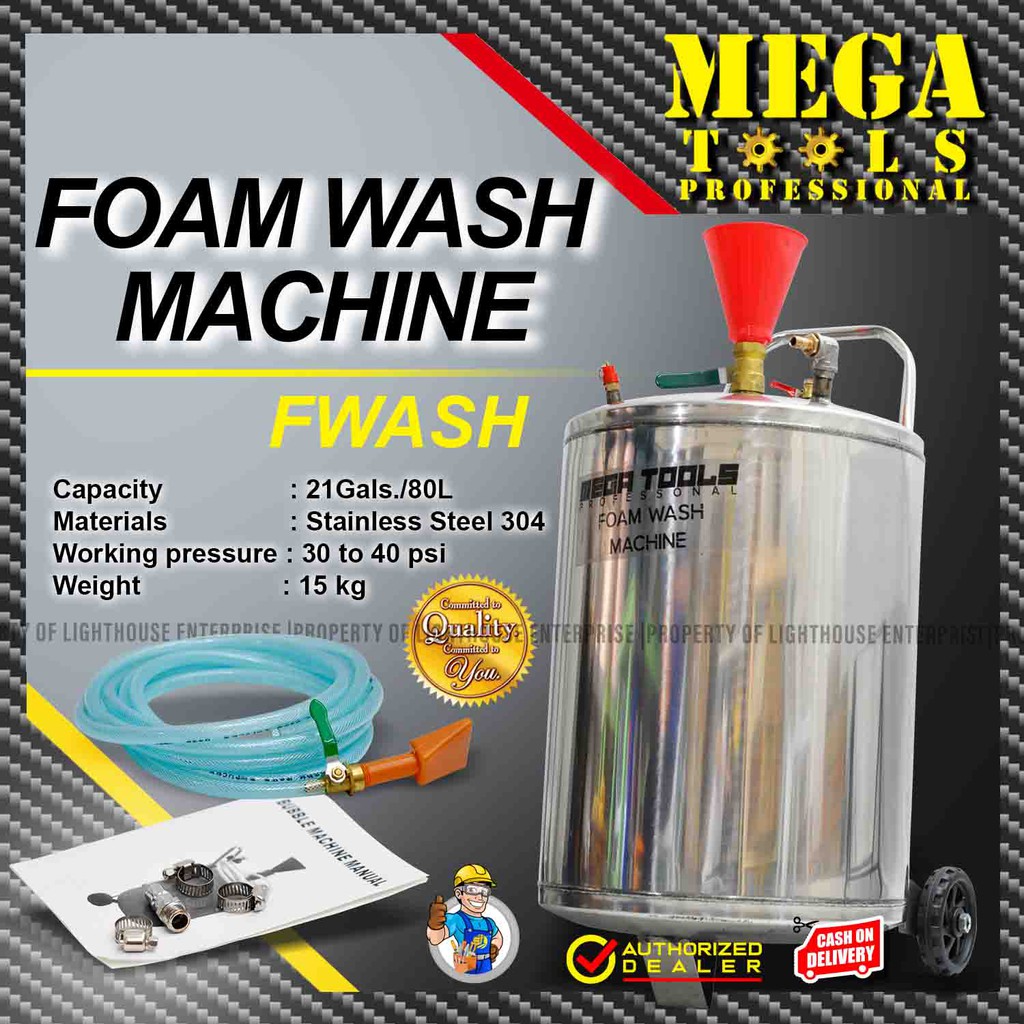 MEGA Tools Professional 21 Gals 80L Foam Wash Machine (FWASH