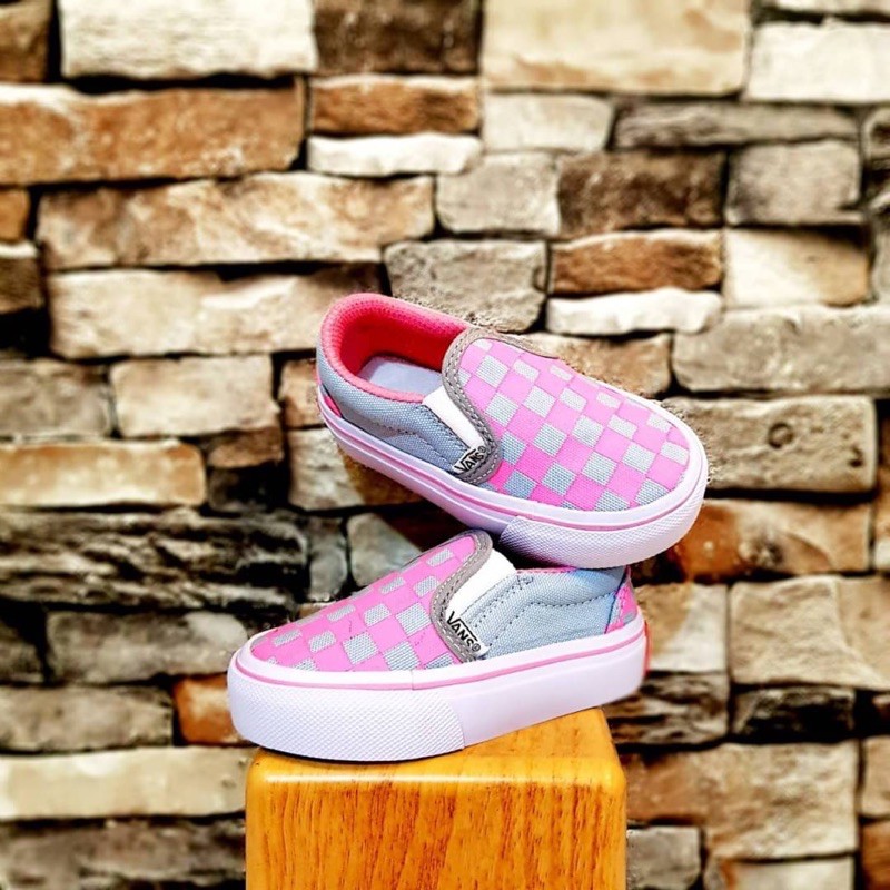 red baby vans shoes