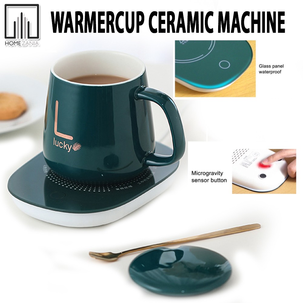 Ceramic Mug Warmer Cup Machine Electric Heating Cup Intelligent Constant Temperature Random