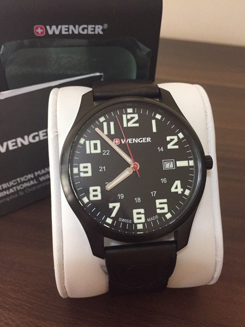 wenger city men's watch