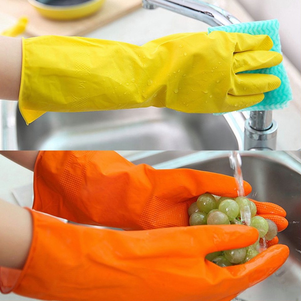 full arm rubber gloves