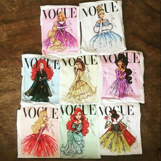 vogue disney princess shirt