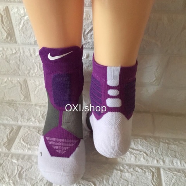 nike elite versatility quarter socks large