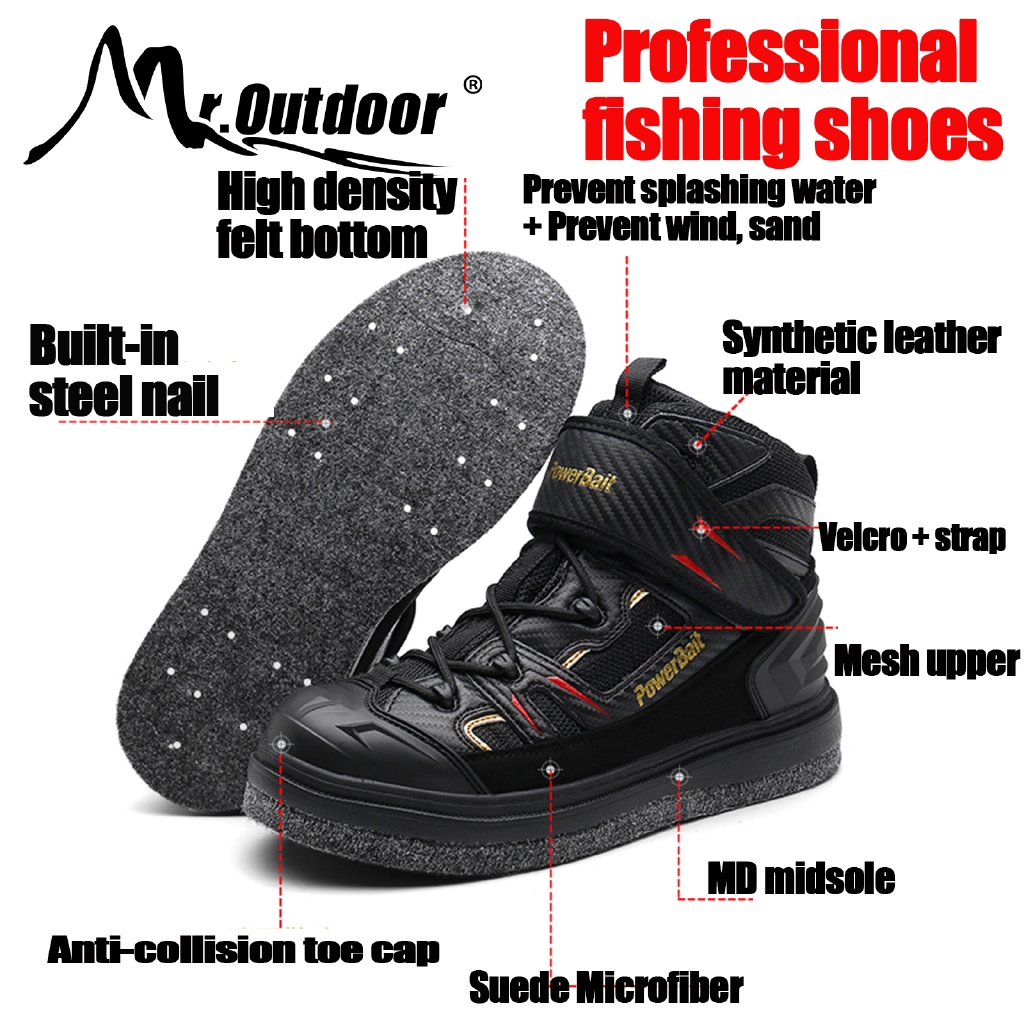 mens slip on fishing shoes