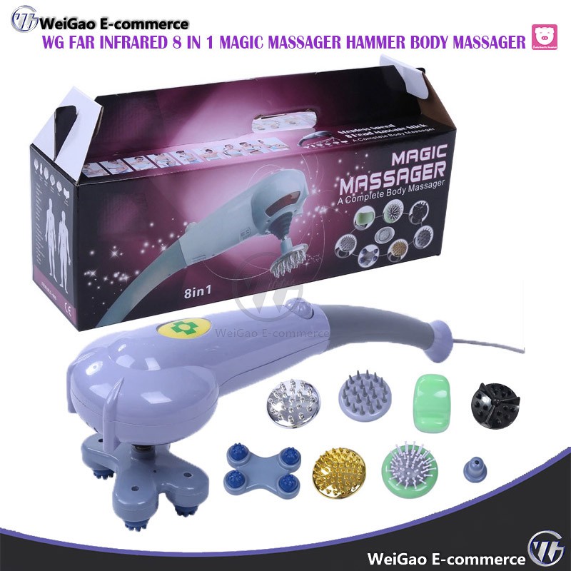 8 in 1 Far Infrared Magic Massager Hammer body Massager Shopee