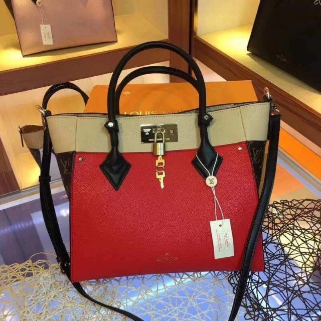Louis Vuitton LV On My Side Tote Bag with Sling | Shopee Philippines