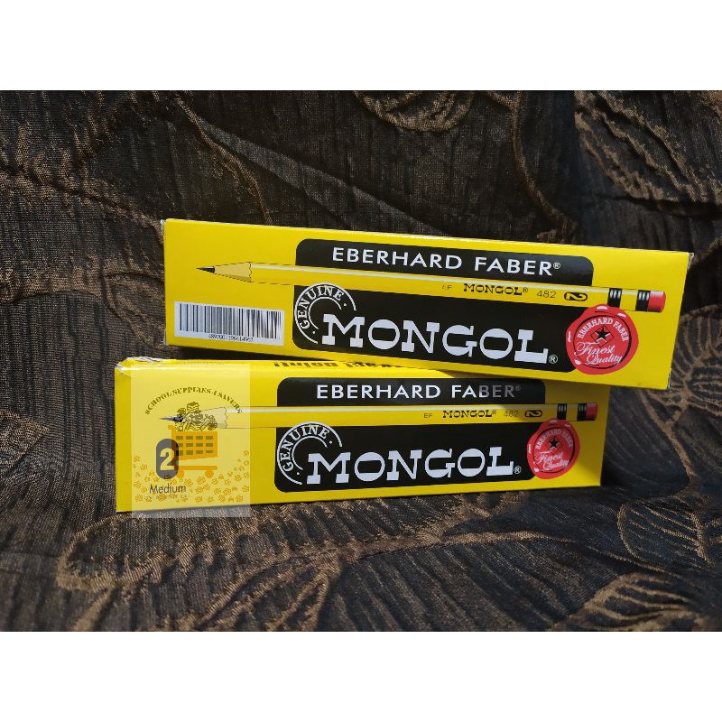 Genuine MONGOL Pencil No.2 (box) | Shopee Philippines