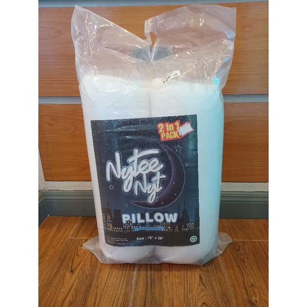 DAKKI NYTEE NIGHT 2in1 pack PILLOW ( 18x28 size) Shopee Philippines