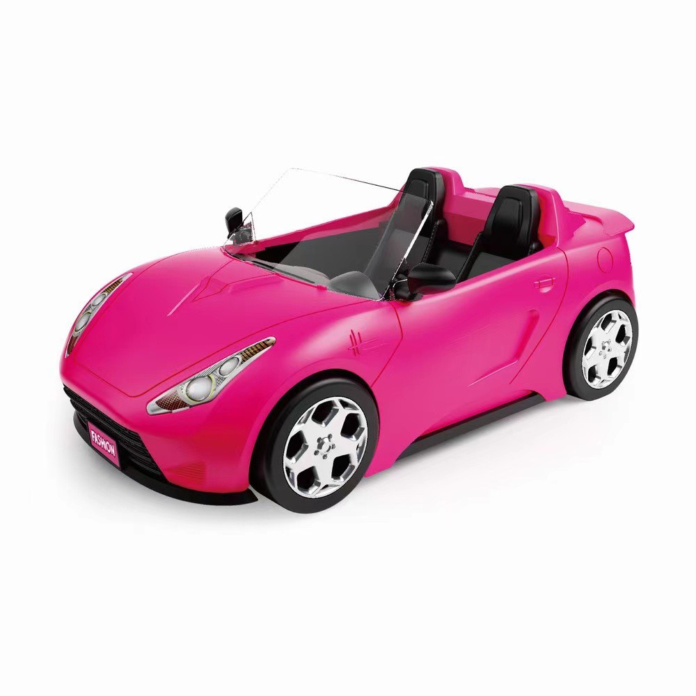 a barbie toy car