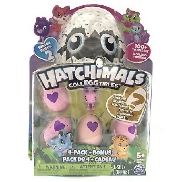 100 hatchimals