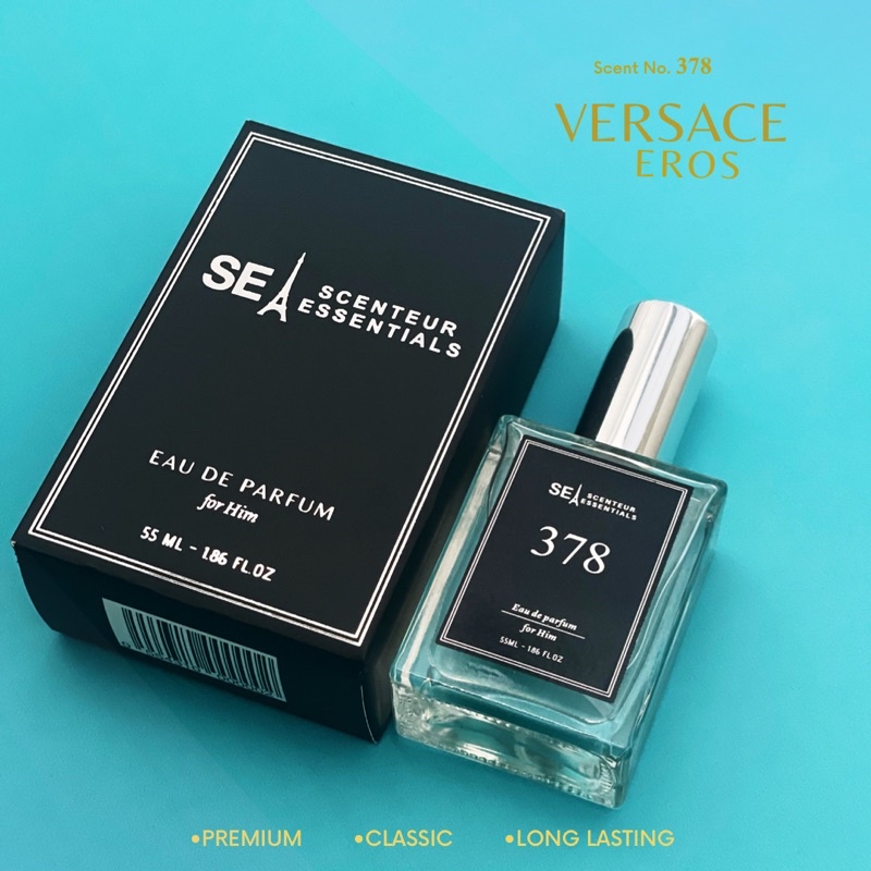 Scent 378 Versace Eros 55ML Premium Oil based Perfume for Men by