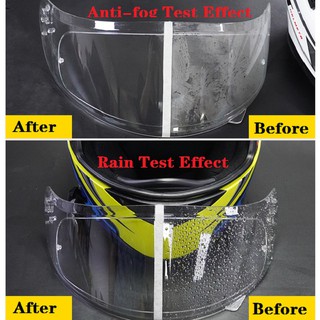 Helmet Anti Rain Film Rainproof Membrane Anti-fog Film Helmet for Safe