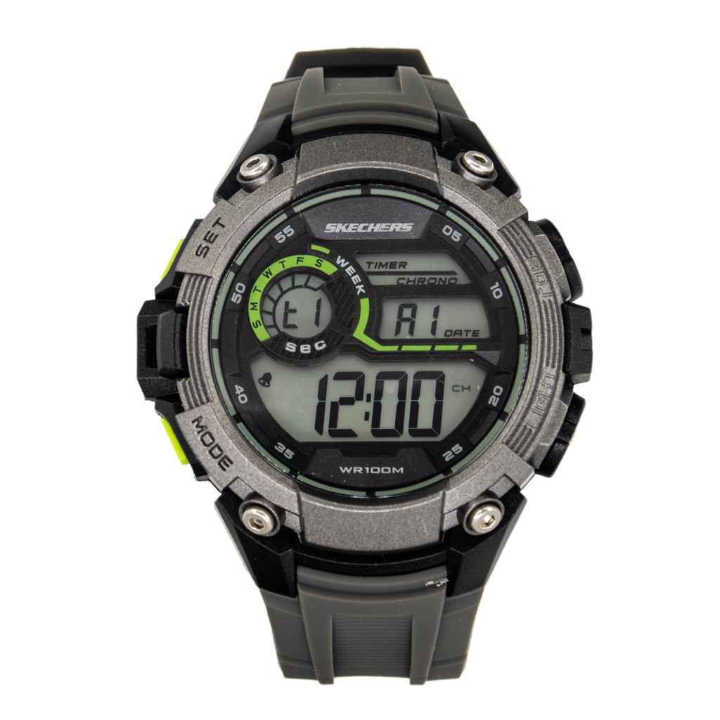 skechers digital watch