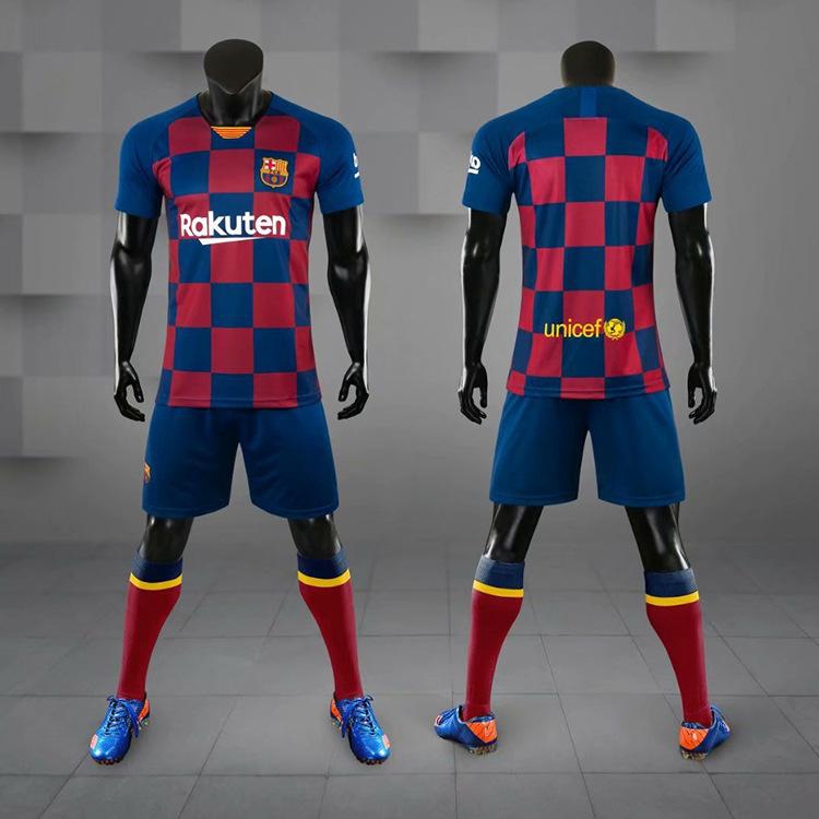 barcelona jersey set