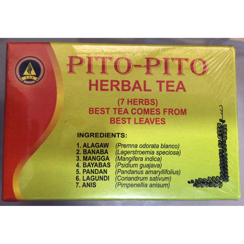 Pito Pito Herbal Tea 30's Shopee Philippines