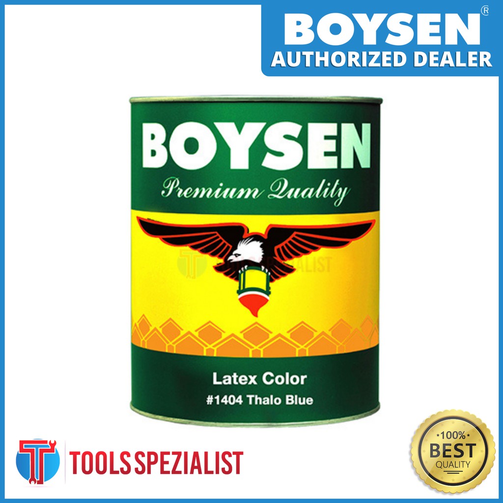 Boysen Latex 1404 Thalo Blue 1LITER Shopee Philippines