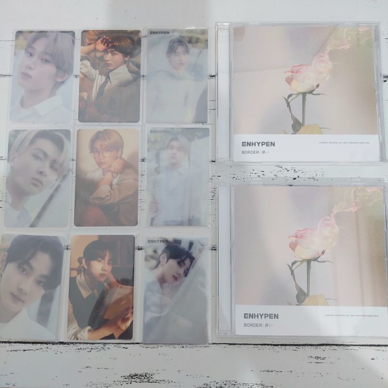 Enhypen Border Hakanai Standard Edition Photocard Unsealed Album Shopee Philippines