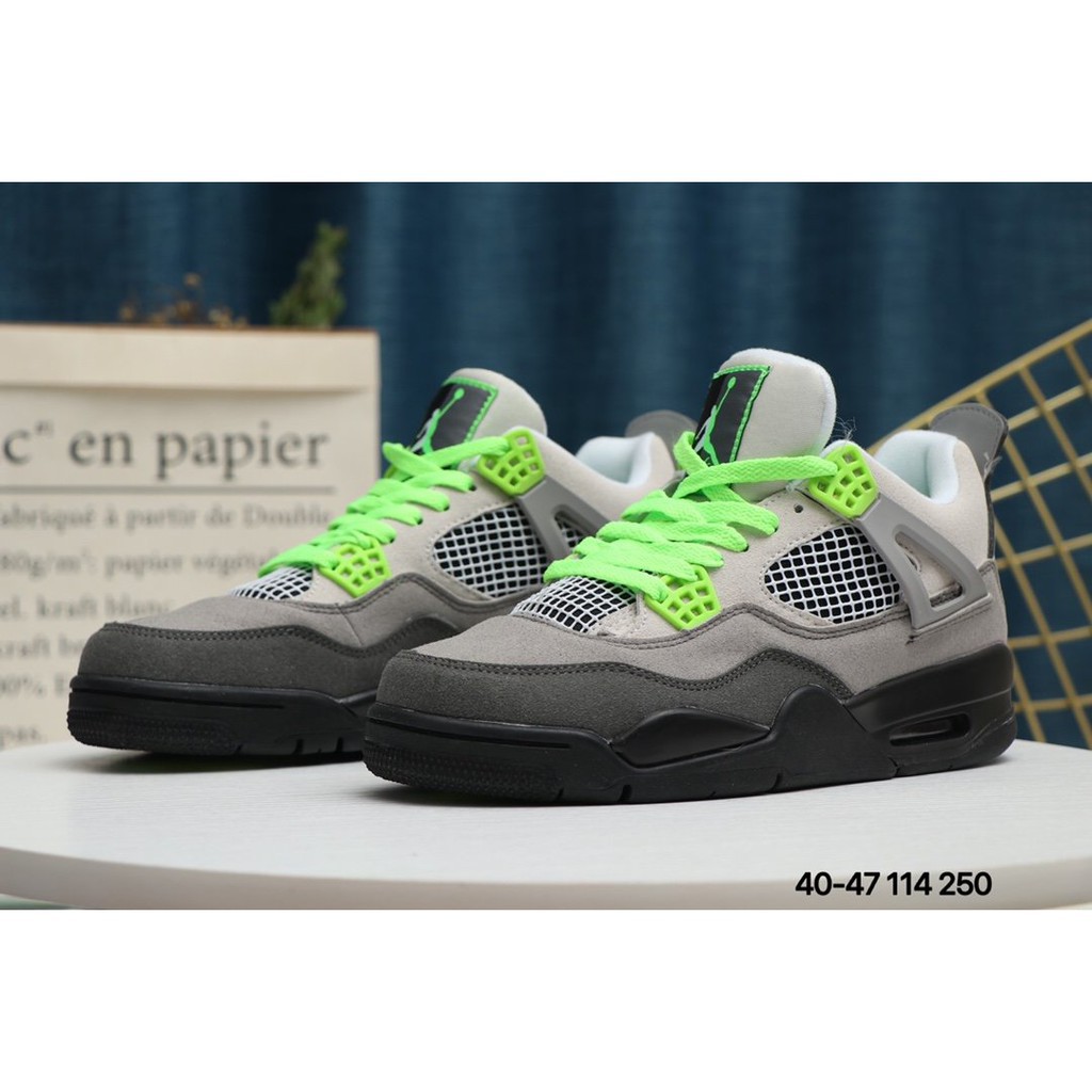 air jordan 4 retro se neon