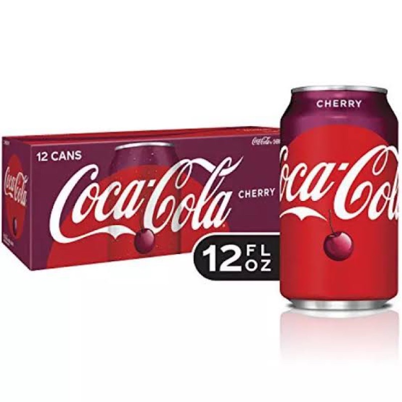 Coca-Cola Cherryin can 12 pieces, 355mL pack | Shopee Philippines