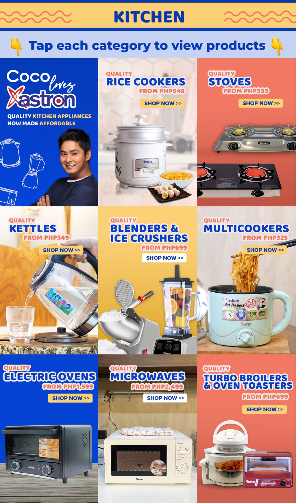 Astron Appliances PH, Online Shop Shopee Philippines