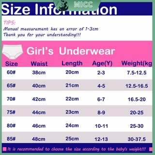 5 pieces cotton breathable underwear girl babygirl kids underwear kid panties briefs #2
