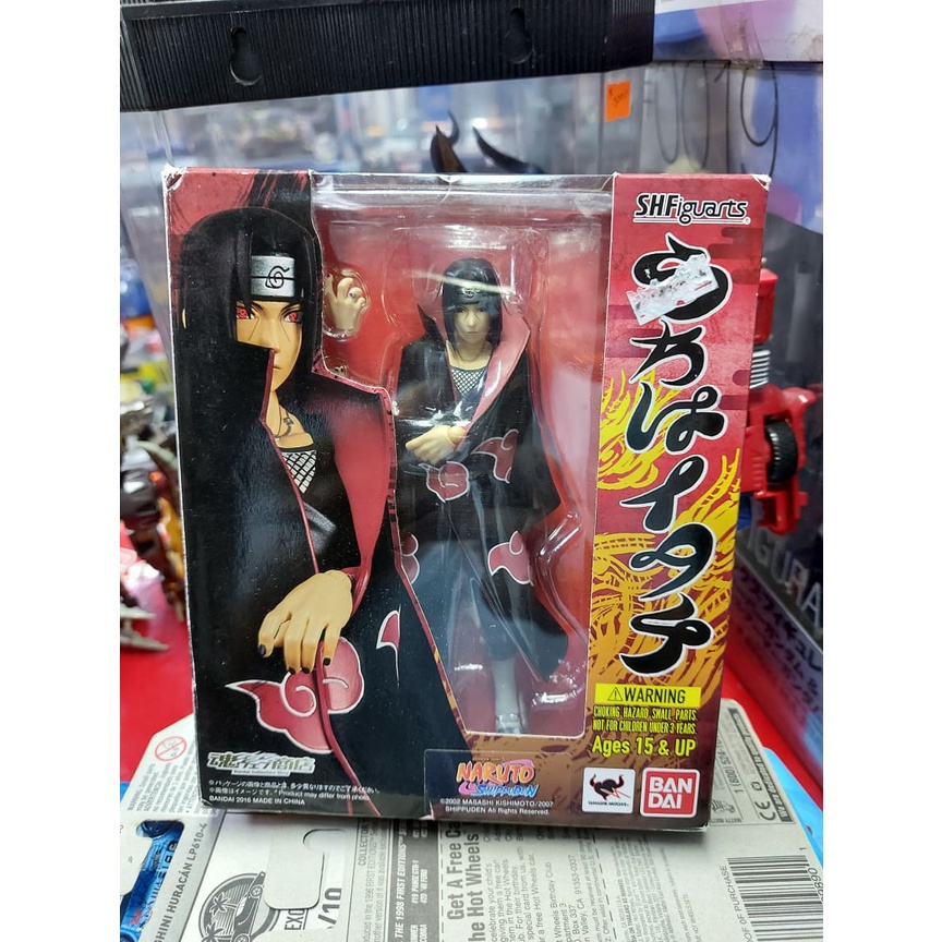 Bandai SH Figuarts SHF Itachi Uchiha Naruto OPENED | Shopee Philippines