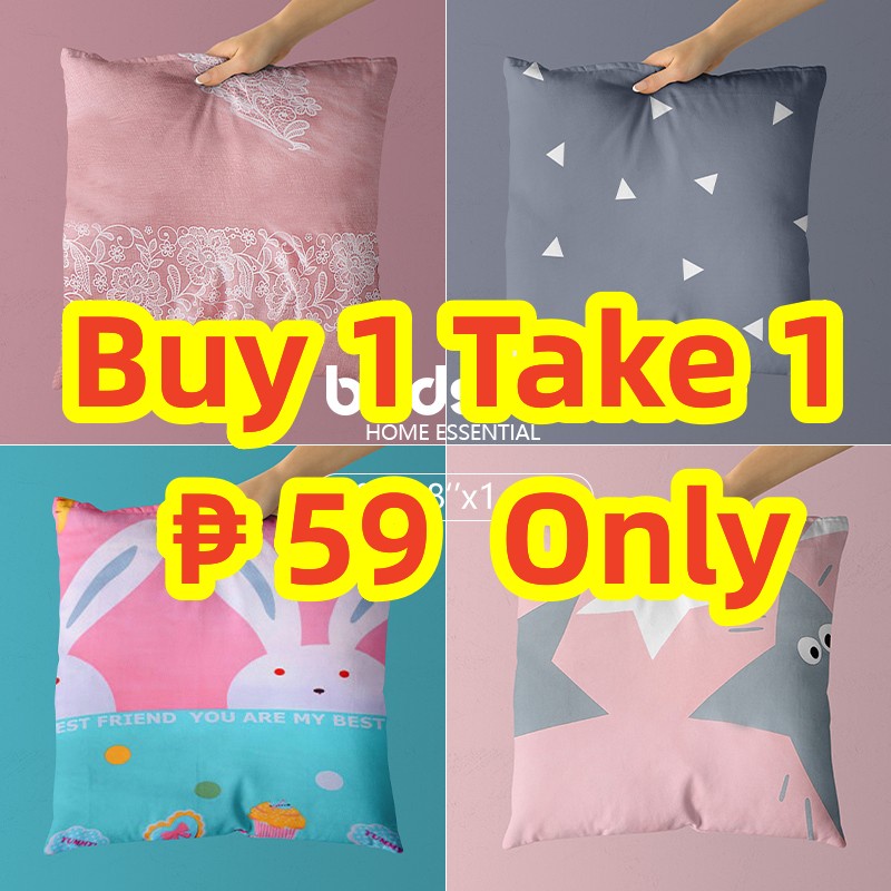 FASTX Square Throw Pillow Case 18x18 Inches Sofa Pillow Case Cushion