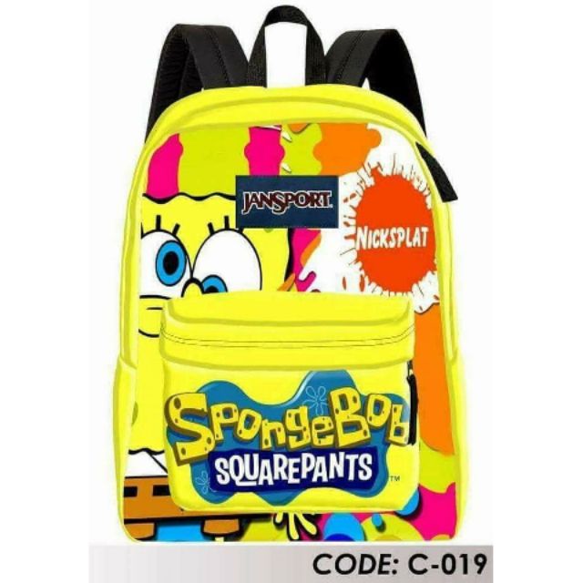 jansport spongebob backpack