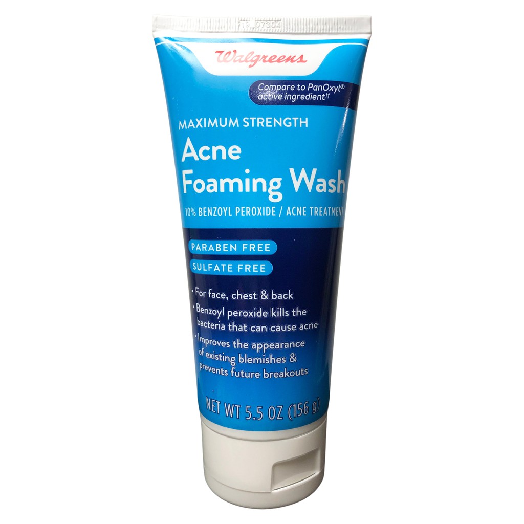 walgreens benzoyl peroxide wash