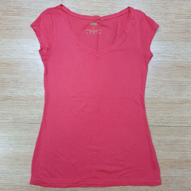 Plain Tee Top By Envi Bench Shopee Philippines