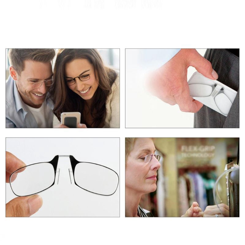 clip reading glasses